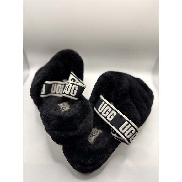 Fuzzy Blagg open back UGG slippers - Picture 1 of 3